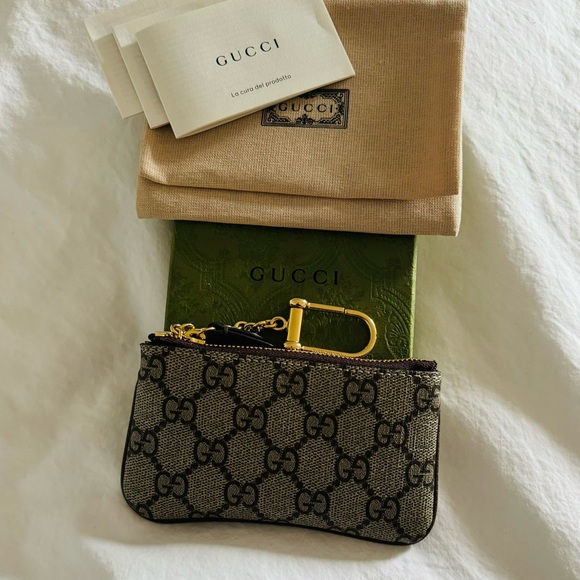 GUCCI Ophidia Key Case 100% AUTHENIC - Picture 3 of 9